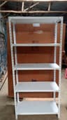 Custom Corner Shelving System